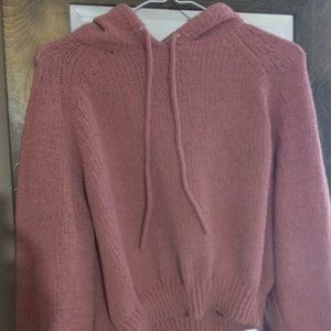 Pink knit sweater size M